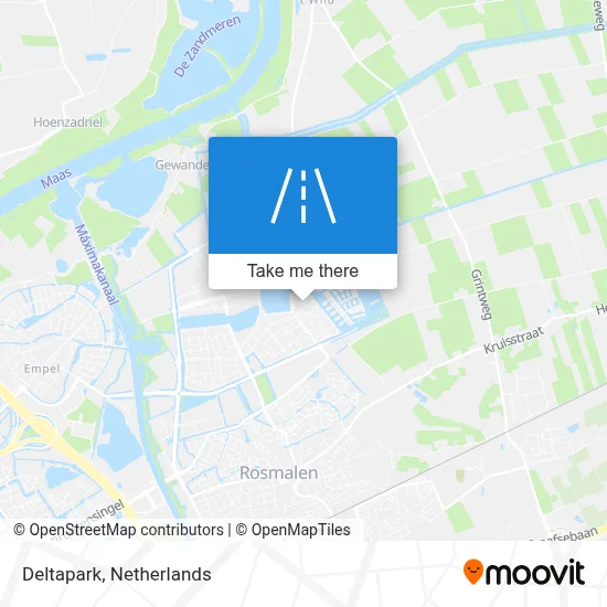 Deltapark map