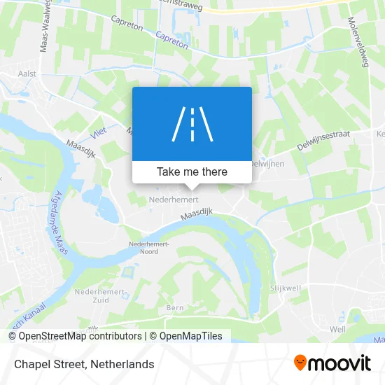 Kapelstraat map