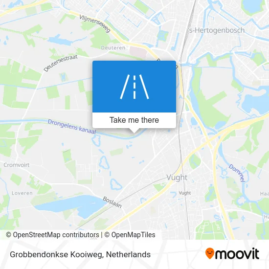 Grobbendonkse Kooiweg map
