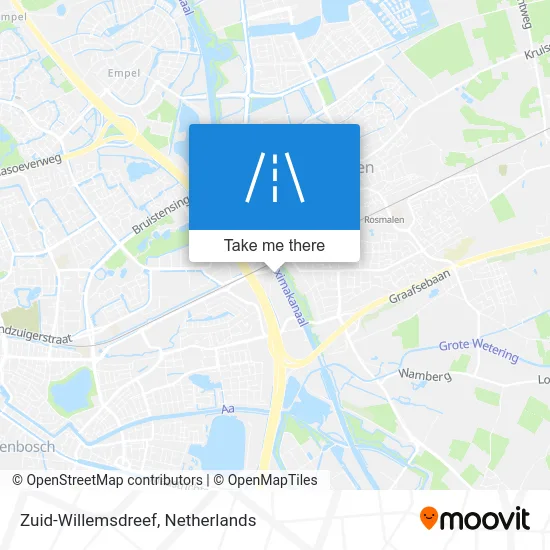 Zuid-Willemsdreef map