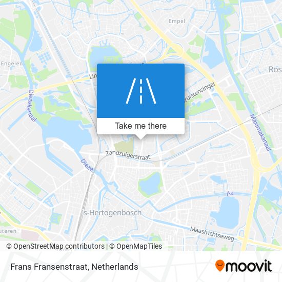 Frans Fransenstraat map