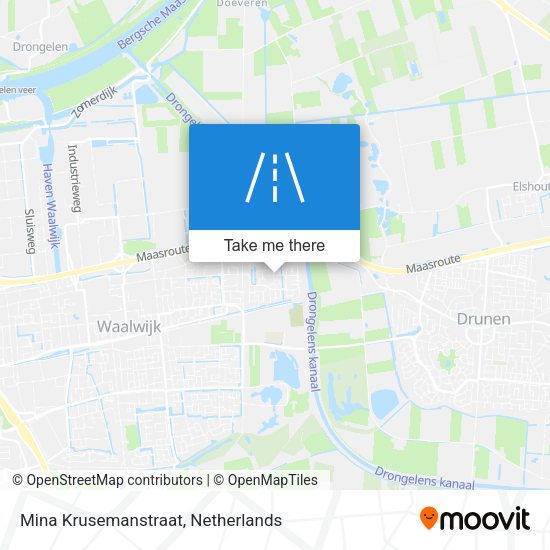 Mina Krusemanstraat map