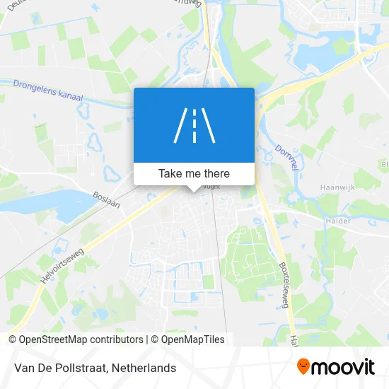 Van De Pollstraat map