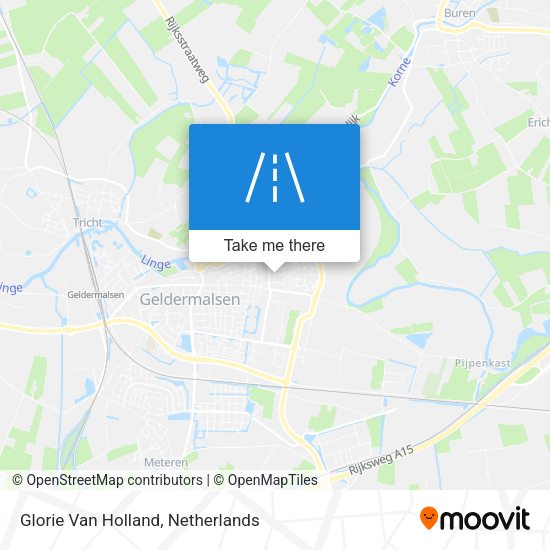 Glorie Van Holland map