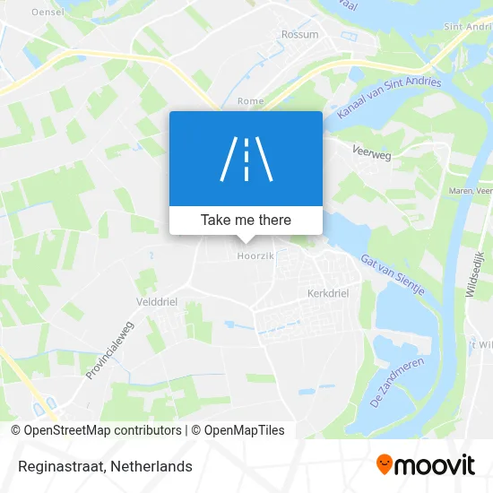 Reginastraat map
