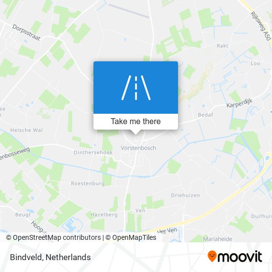 Bindveld map