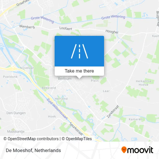 De Moeshof map