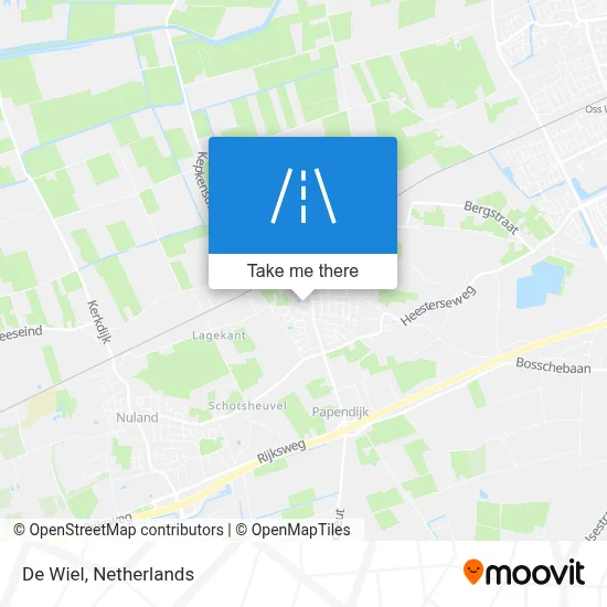 De Wiel map