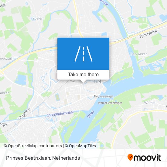 Prinses Beatrixlaan map