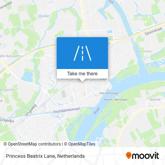 Prinses Beatrixlaan map