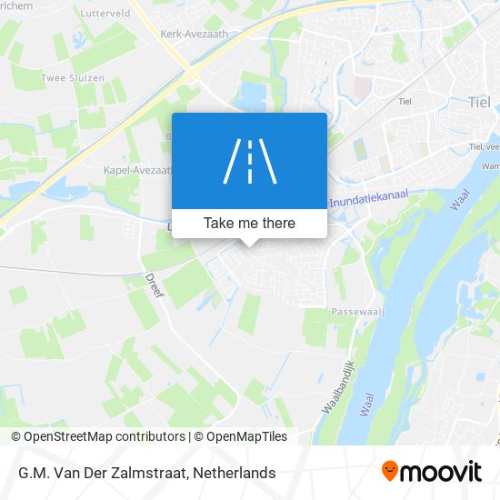 G.M. Van Der Zalmstraat map