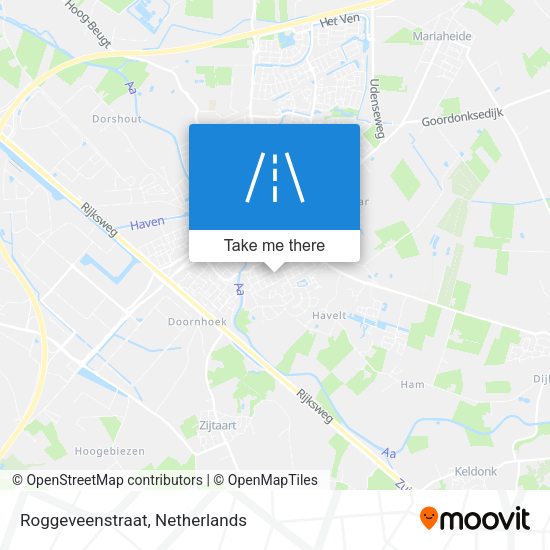 Roggeveenstraat map