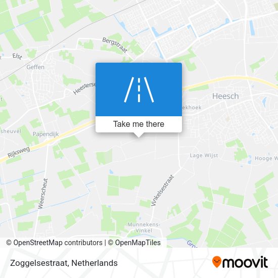 Zoggelsestraat map