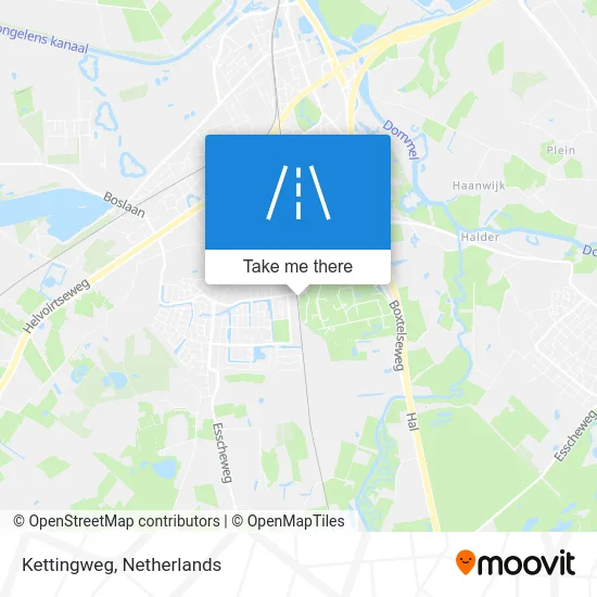Kettingweg map