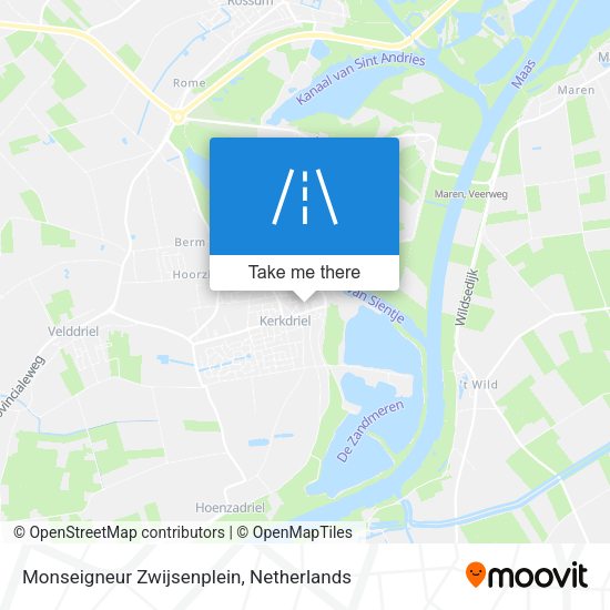 Monseigneur Zwijsenplein map