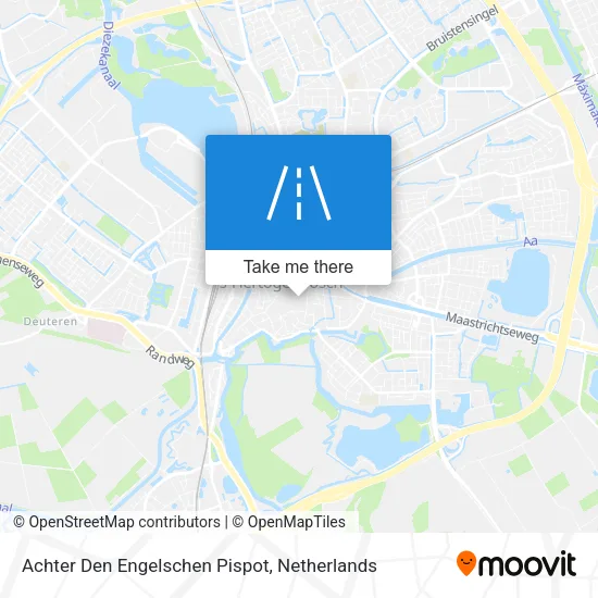 Achter Den Engelschen Pispot map