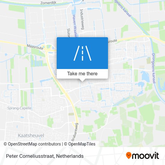 Peter Corneliusstraat map