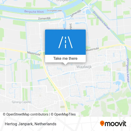 Hertog Janpark map