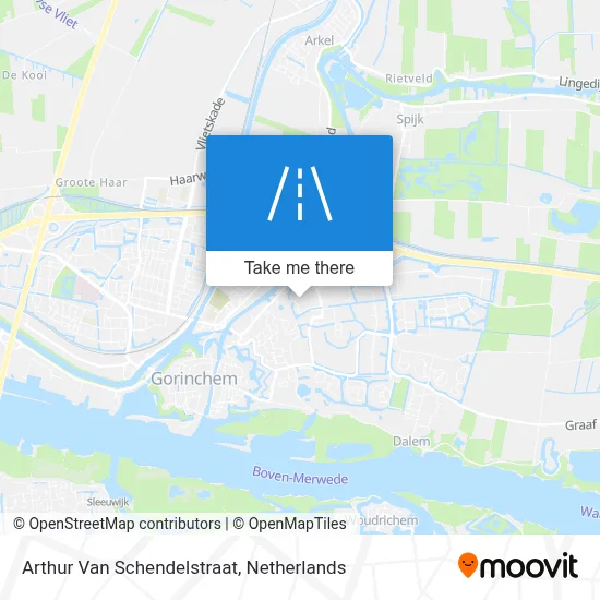 Arthur Van Schendelstraat Karte