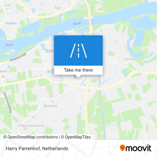Harry Parrenhof map