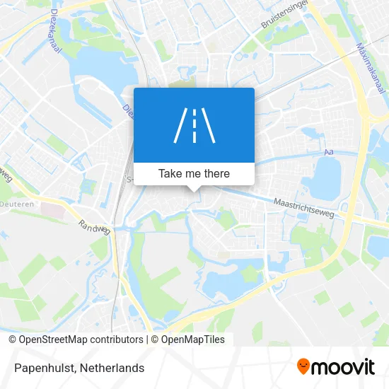 Papenhulst map