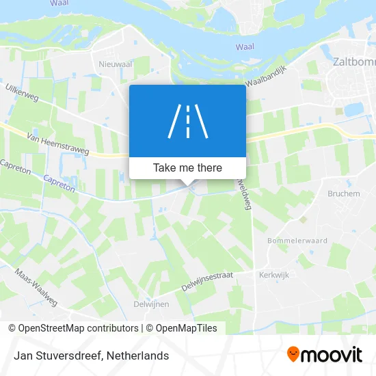 Jan Stuversdreef map