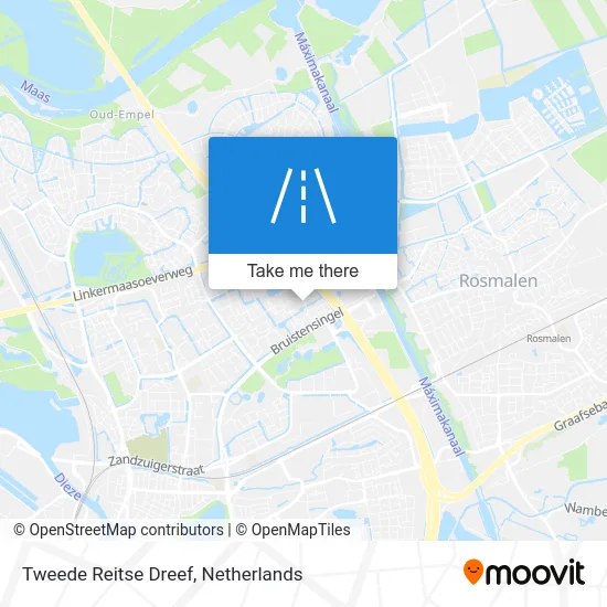Tweede Reitse Dreef map
