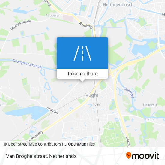 Van Broghelstraat map