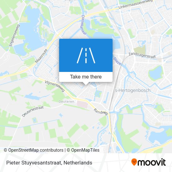 Pieter Stuyvesantstraat map