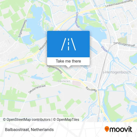 Balbaostraat map