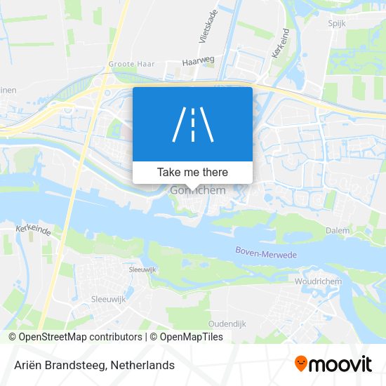 Ariën Brandsteeg map