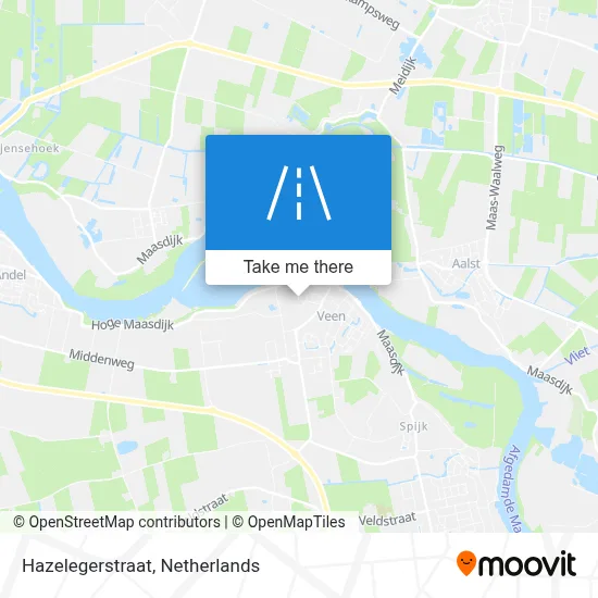 Hazelegerstraat map