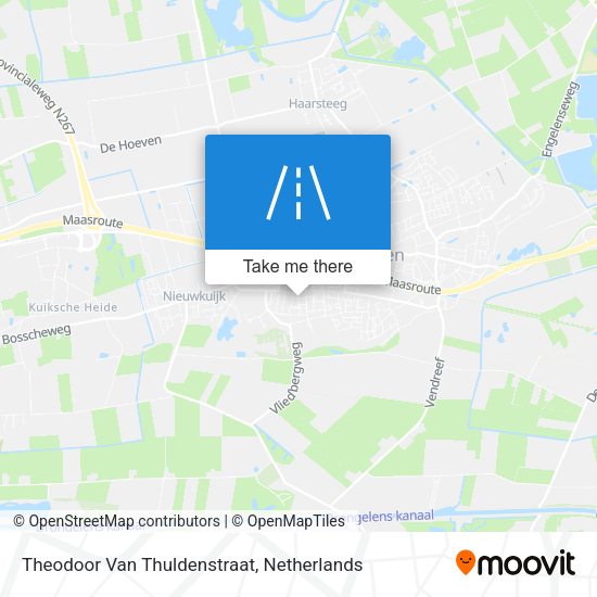 Theodoor Van Thuldenstraat map