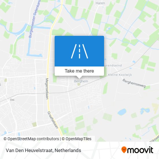 Van Den Heuvelstraat map