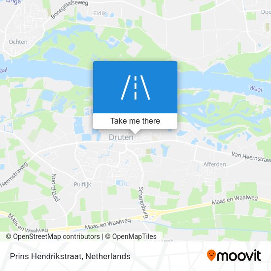 Prins Hendrikstraat map