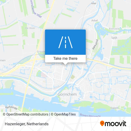Hazenleger map