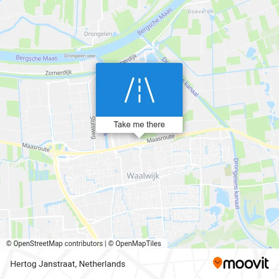 Hertog Janstraat map