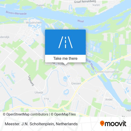 Meester. J.N. Scholtenplein map