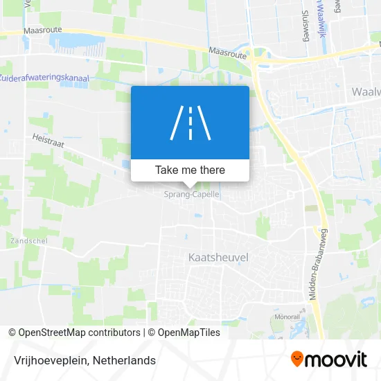 Vrijhoeveplein map