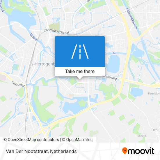 Van Der Nootstraat map
