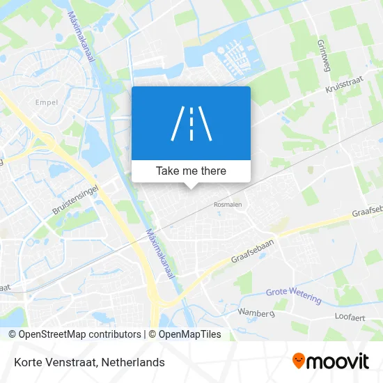 Korte Venstraat map