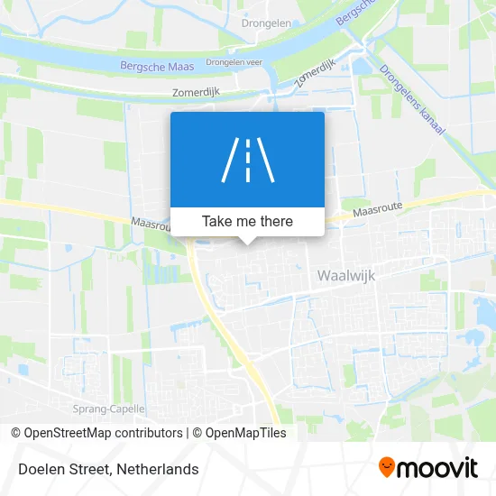 Doelenstraat map
