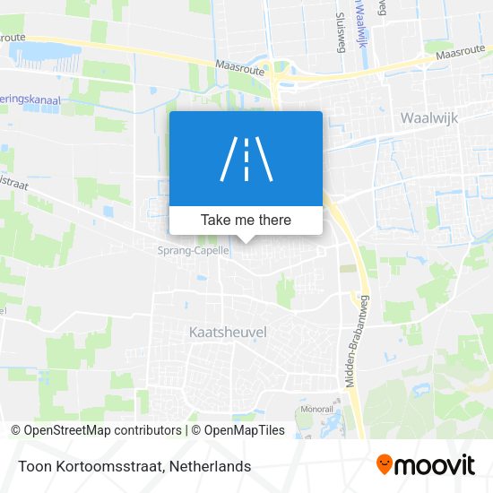 Toon Kortoomsstraat map