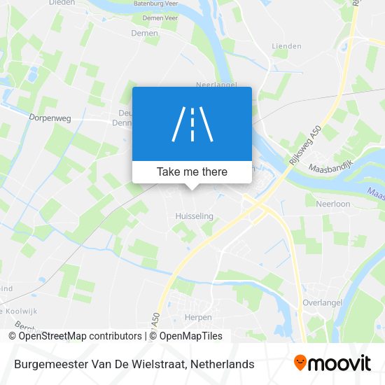 Burgemeester Van De Wielstraat map