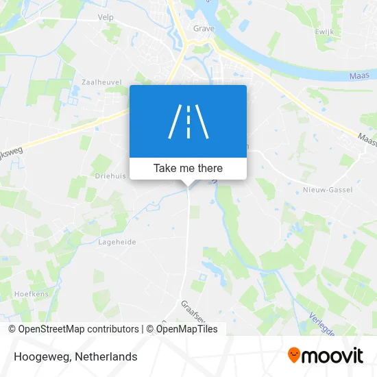 Hoogeweg map