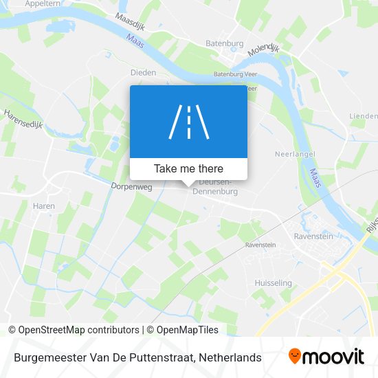 Burgemeester Van De Puttenstraat map