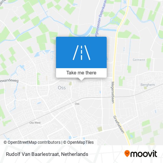 Rudolf Van Baarlestraat map