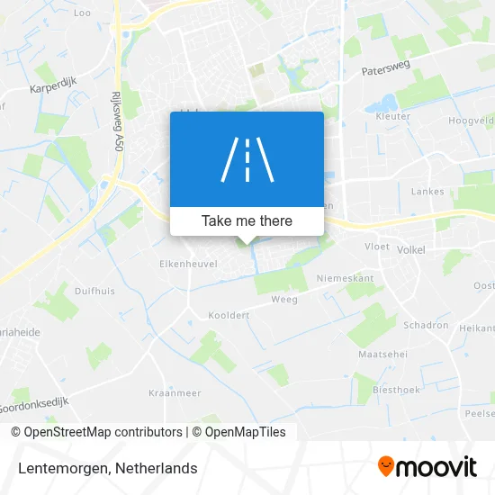 Lentemorgen map