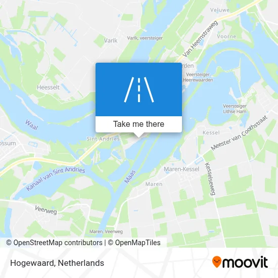 Hogewaard map
