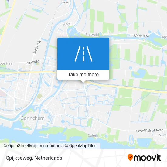 Spijkseweg map
